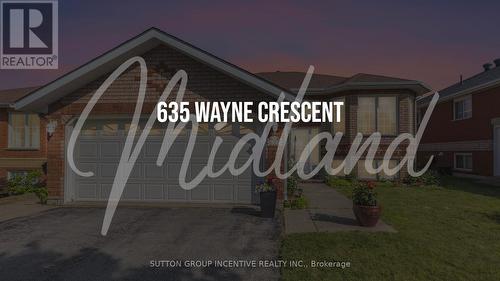 635 WAYNE CRESCENT  Midland, ON L4R 5E1