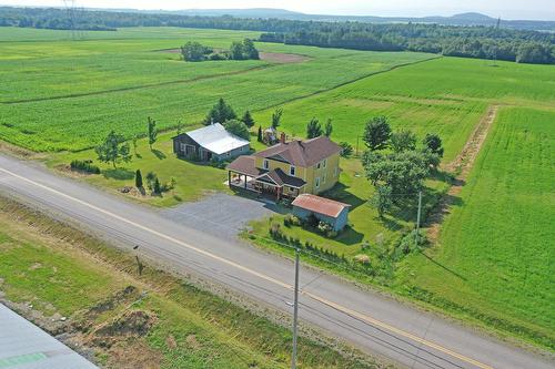 Aerial photo - 4191 4E Rang E., Sainte-Hélène-De-Kamouraska, QC - Outdoor With View