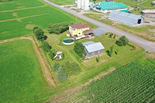 Aerial photo - 4191 4E Rang E., Sainte-Hélène-De-Kamouraska, QC - Outdoor With View