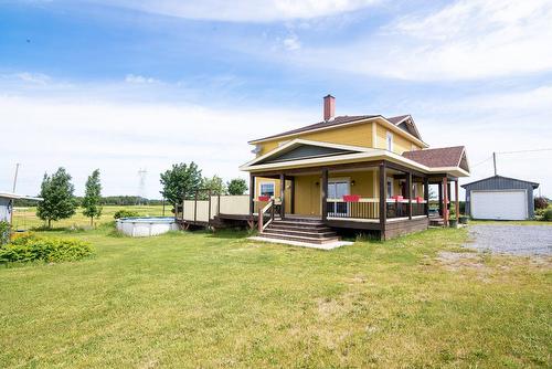 Back facade - 4191 4E Rang E., Sainte-Hélène-De-Kamouraska, QC - Outdoor With Deck Patio Veranda