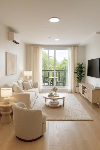 Living room - 209-5775 Boul. De Maisonneuve O., Montréal (Côte-Des-Neiges/Notre-Dame-De-Grâce), QC - Indoor Photo Showing Living Room