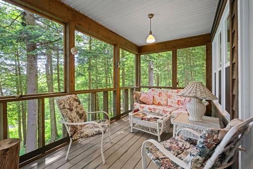 Véranda - 48 Ch. Williams, Gore, QC - Outdoor With Deck Patio Veranda With Exterior