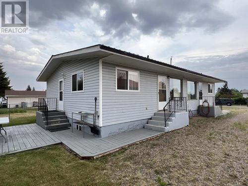 5527 48 Street, Fort Nelson, BC - Outdoor With Deck Patio Veranda