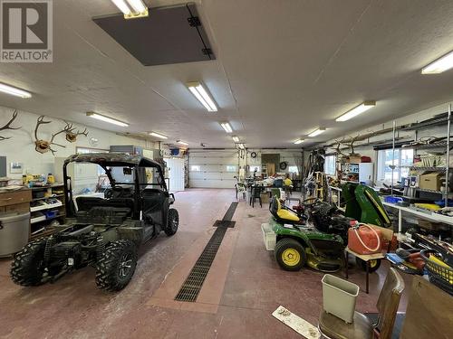 5527 48 Street, Fort Nelson, BC - Indoor Photo Showing Garage