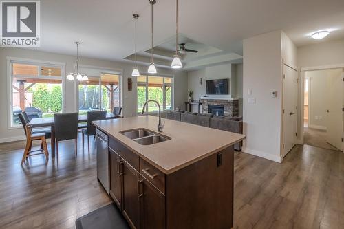 1067 Holden Road, Penticton, BC - Indoor Photo Showing Kitchen With Double Sink