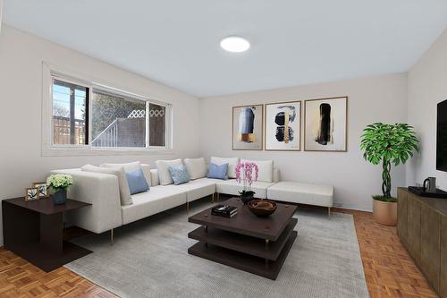 Salon - 5886 Rue Alain, Brossard, QC - Indoor Photo Showing Living Room