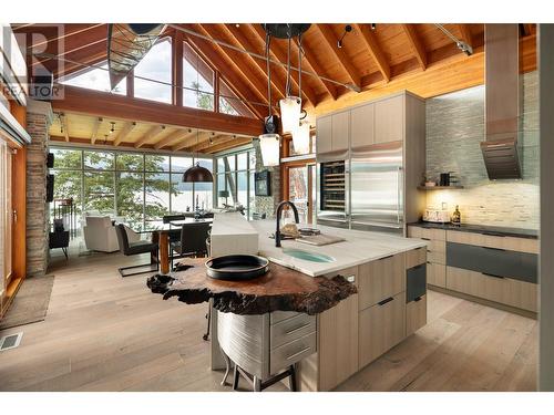 9845 Eastside Road Unit# 125 & 126, Vernon, BC - Indoor Photo Showing Kitchen With Upgraded Kitchen