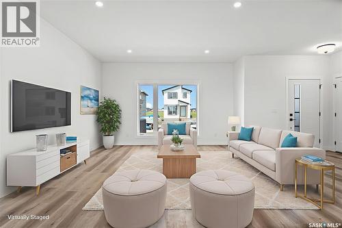 429 Eldorado Street, Warman, SK - Indoor Photo Showing Living Room