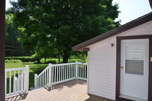 Terrasse - 908 Ch. Dutch, Saint-Armand, QC - Outdoor With Exterior