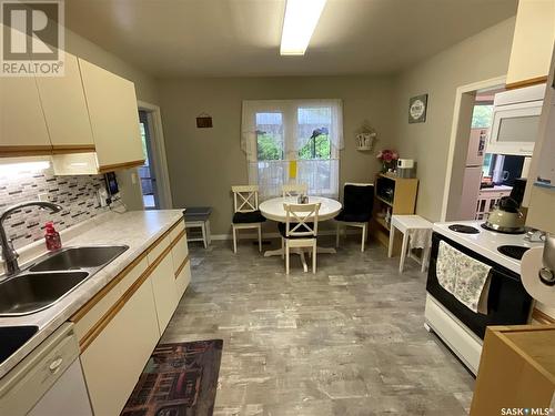 117 First Street E, Invergordon Rm No. 430, SK - Indoor Photo Showing Kitchen With Double Sink