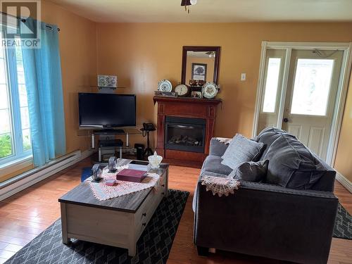 13 Southside Road, Boyd'S Cove, NL - Indoor Photo Showing Living Room With Fireplace