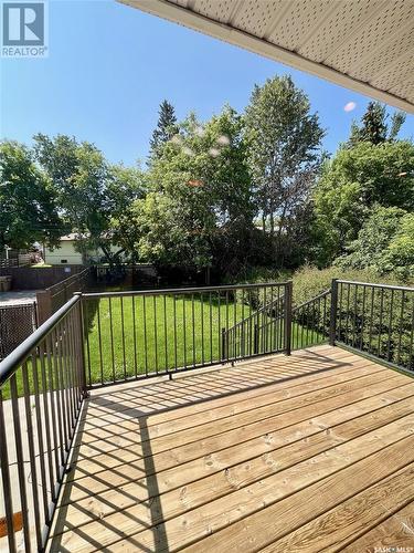 4 211 20Th Street W, Prince Albert, SK - Outdoor With Deck Patio Veranda