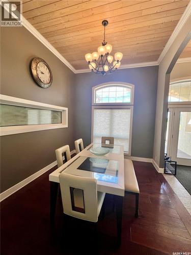 Natalie Acres, Waldeck, SK - Indoor Photo Showing Dining Room