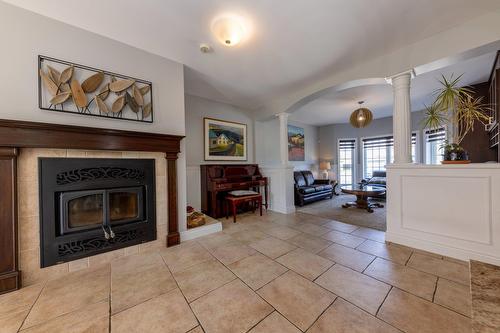 Autre - 2628  - 2630 Côte De Terrebonne, Terrebonne (Terrebonne), QC - Indoor Photo Showing Living Room With Fireplace