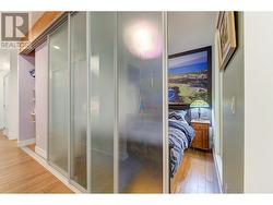 Privacy created by closing the sliding doors - 