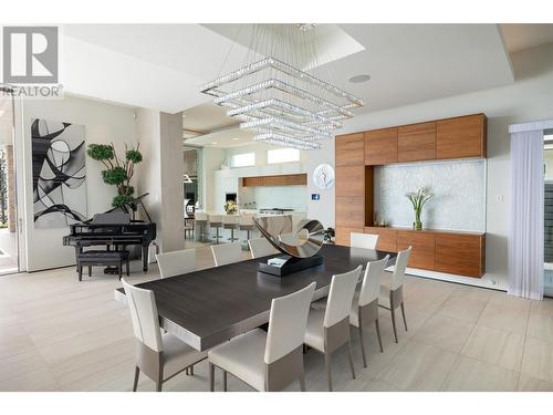 2469 Thacker Drive, West Kelowna, BC - Indoor Photo Showing Dining Room