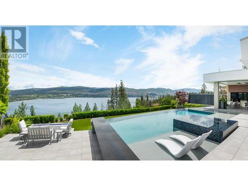 2469 Thacker Drive, West Kelowna, BC - Outdoor With Body Of Water With In Ground Pool With View