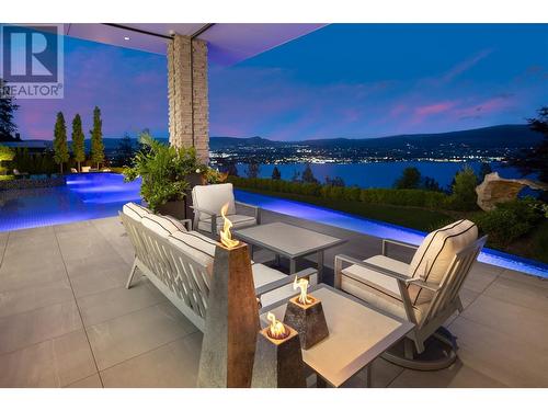 2469 Thacker Drive, West Kelowna, BC - Outdoor With Body Of Water With In Ground Pool With View