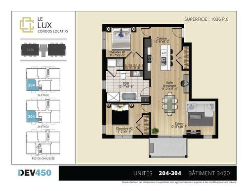 Drawing (sketch) - 104-3420 Boul. René-Laennec, Laval (Vimont), QC - Other