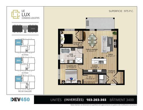 Drawing (sketch) - 104-3400 Boul. René-Laennec, Laval (Vimont), QC - Other