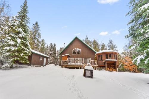 Face arrière - 1820 Rue Du Cerf, Chertsey, QC - Outdoor With Deck Patio Veranda