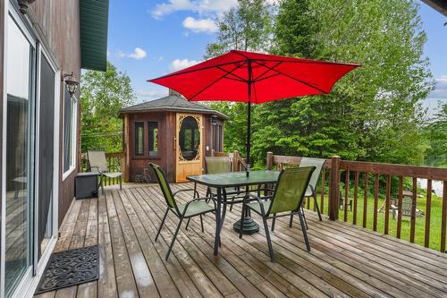 Terrasse - 1820 Rue Du Cerf, Chertsey, QC - Outdoor With Deck Patio Veranda With Exterior