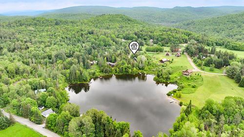 Photo aérienne - 1820 Rue Du Cerf, Chertsey, QC - Outdoor With Body Of Water With View