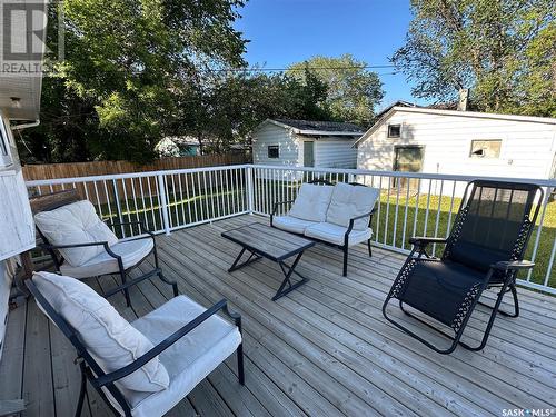320 Government Road, Weyburn, SK - Outdoor With Deck Patio Veranda With Exterior