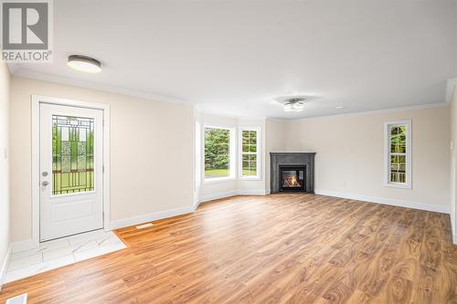 16 Twin Brook Drive, Paradise, NL - Indoor Photo Showing Living Room With Fireplace