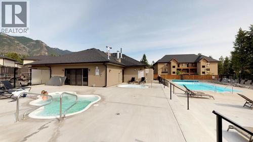 400 Bighorn Boulevard Unit# 416 F, Radium Hot Springs, BC - Outdoor With In Ground Pool