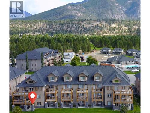 400 Bighorn Boulevard Unit# 416 F, Radium Hot Springs, BC - Outdoor With View