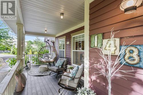 148 Grenfell Heights, Grand Falls-Windsor, NL - Outdoor With Deck Patio Veranda With Exterior