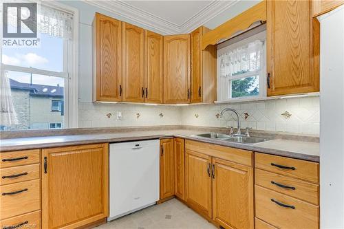 200 Elora Street S, Harriston, ON - Indoor Photo Showing Kitchen With Double Sink