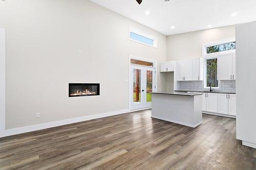 Vue d'ensemble - 24 Rue Second, Otter Lake, QC - Indoor With Fireplace