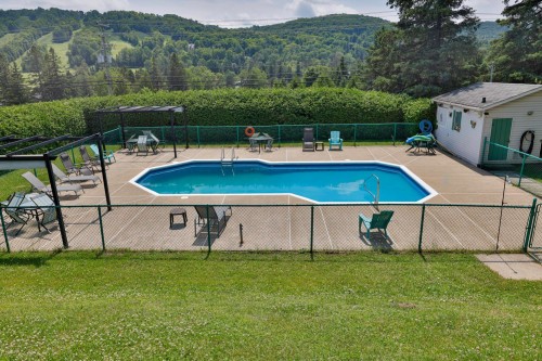 Pool - A-775 Rue Principale, Saint-Sauveur, QC - Outdoor With In Ground Pool With Backyard