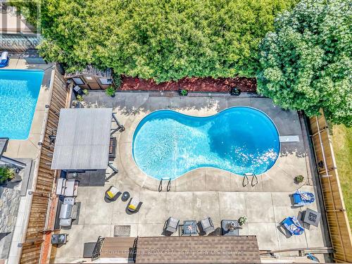 2325 Duncaster Drive, Burlington, ON - Outdoor With In Ground Pool