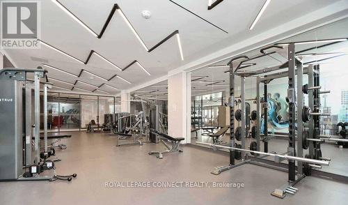 2301 - 225 Sumach Street, Toronto, ON - Indoor Photo Showing Gym Room