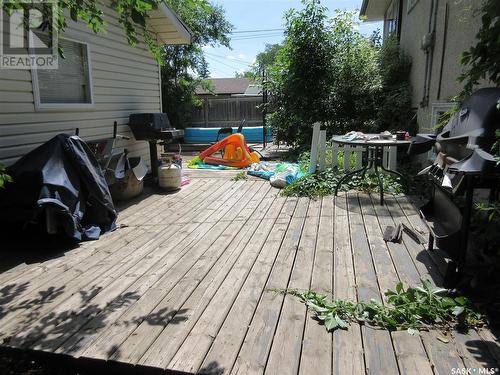 1341 Lacon Street, Regina, SK - Outdoor With Deck Patio Veranda With Exterior