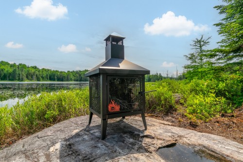 Accès au plan d'eau - Ch. Olivier-Paradis, Labelle, QC 