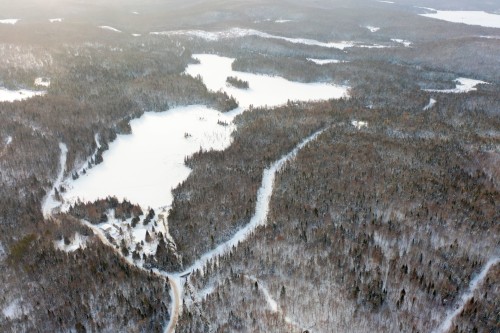 Photo aérienne - Ch. Olivier-Paradis, Labelle, QC 