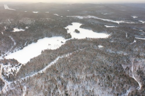 Photo aérienne - Ch. Olivier-Paradis, Labelle, QC 