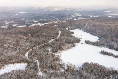 Photo aérienne - Ch. Olivier-Paradis, Labelle, QC 