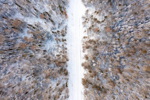 Photo aérienne - Ch. Olivier-Paradis, Labelle, QC 