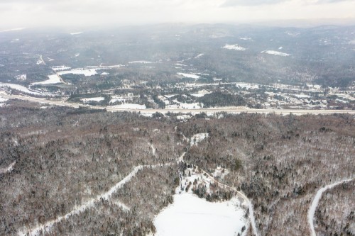 Photo aérienne - Ch. Olivier-Paradis, Labelle, QC 
