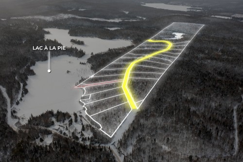 Plan (croquis) - Ch. Olivier-Paradis, Labelle, QC 