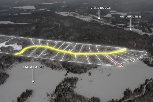 Plan (croquis) - Ch. Olivier-Paradis, Labelle, QC 