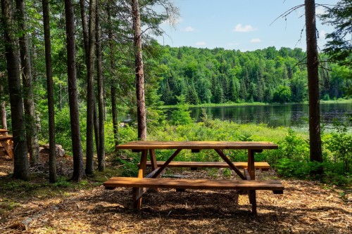 Accès au plan d'eau - Ch. Olivier-Paradis, Labelle, QC 
