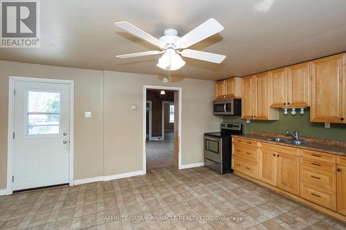 1850 Victoria Road, Kawartha Lakes (Bexley), ON - Indoor Photo Showing Kitchen With Double Sink