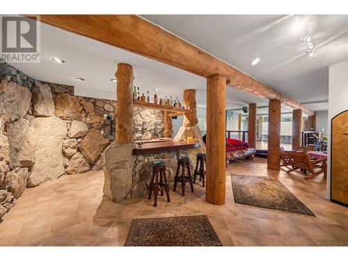 Unique Custom Rock Bar - 910 Lumby Mabel Lake Road, Lumby, BC 