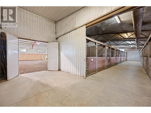 Stalls and various entrances - 910 Lumby Mabel Lake Road, Lumby, BC 